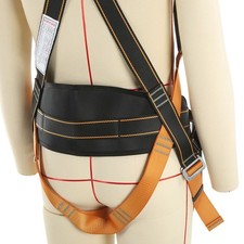 Rock Climbing Harness Outdoor Aerial Work Safety Rope Polyester Climbing Gea SET