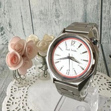 Orologio Uomo Paul Smith 1036 Accento Arancione Quarzo Ottagonale Usato