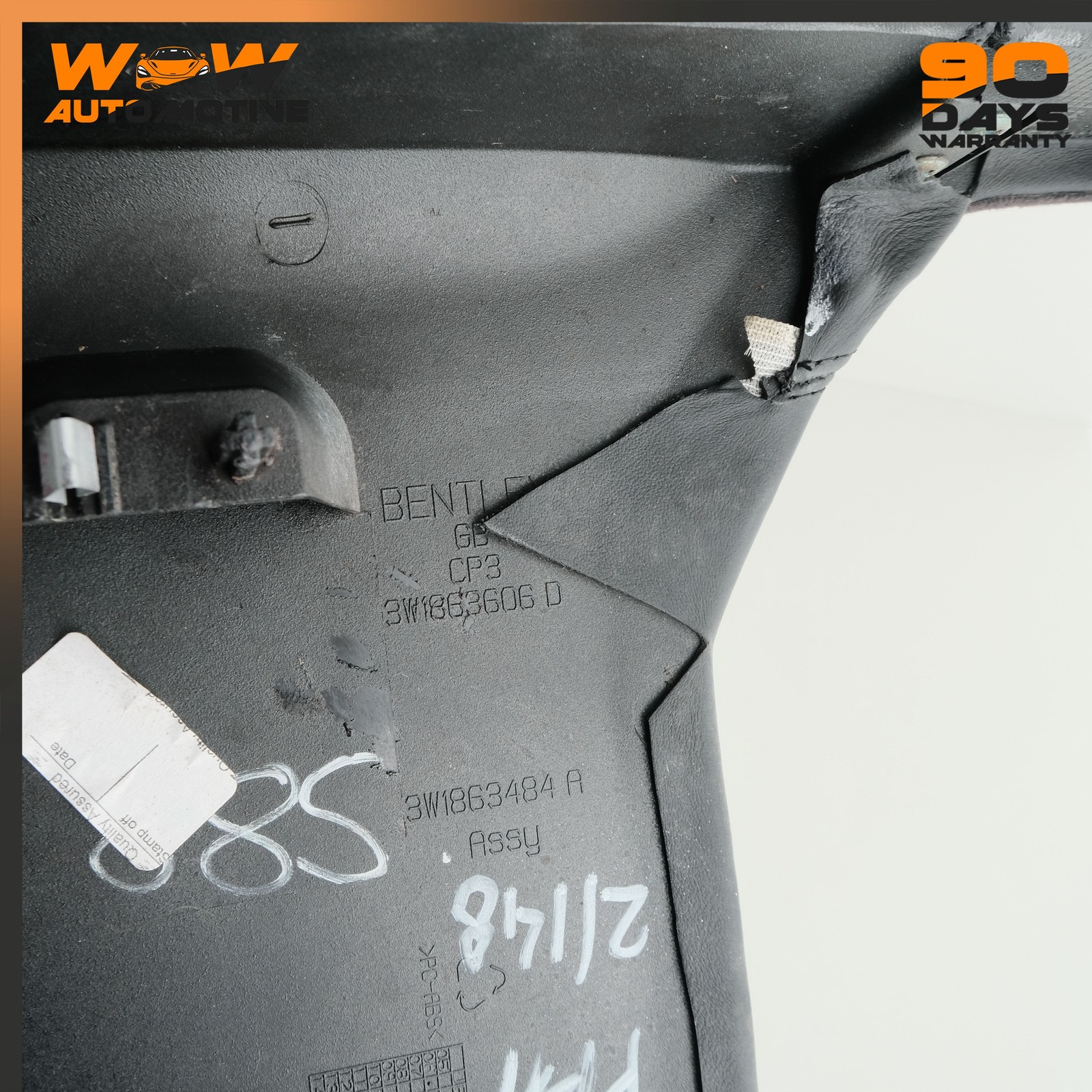 Bentley Continental GT Speed 2004-2010 Front Right Kick panel