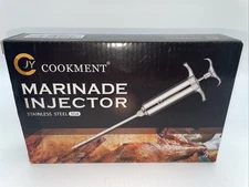 Meat Injector, Marinade Injector, 304 Stainless Steel ￼