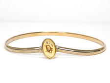 VTG Christian Dior Gold Oval Logo Belt Omega Snake Rope Mesh Chain Adjustable