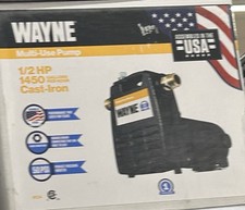 Wayne  1/2 hp Pump
