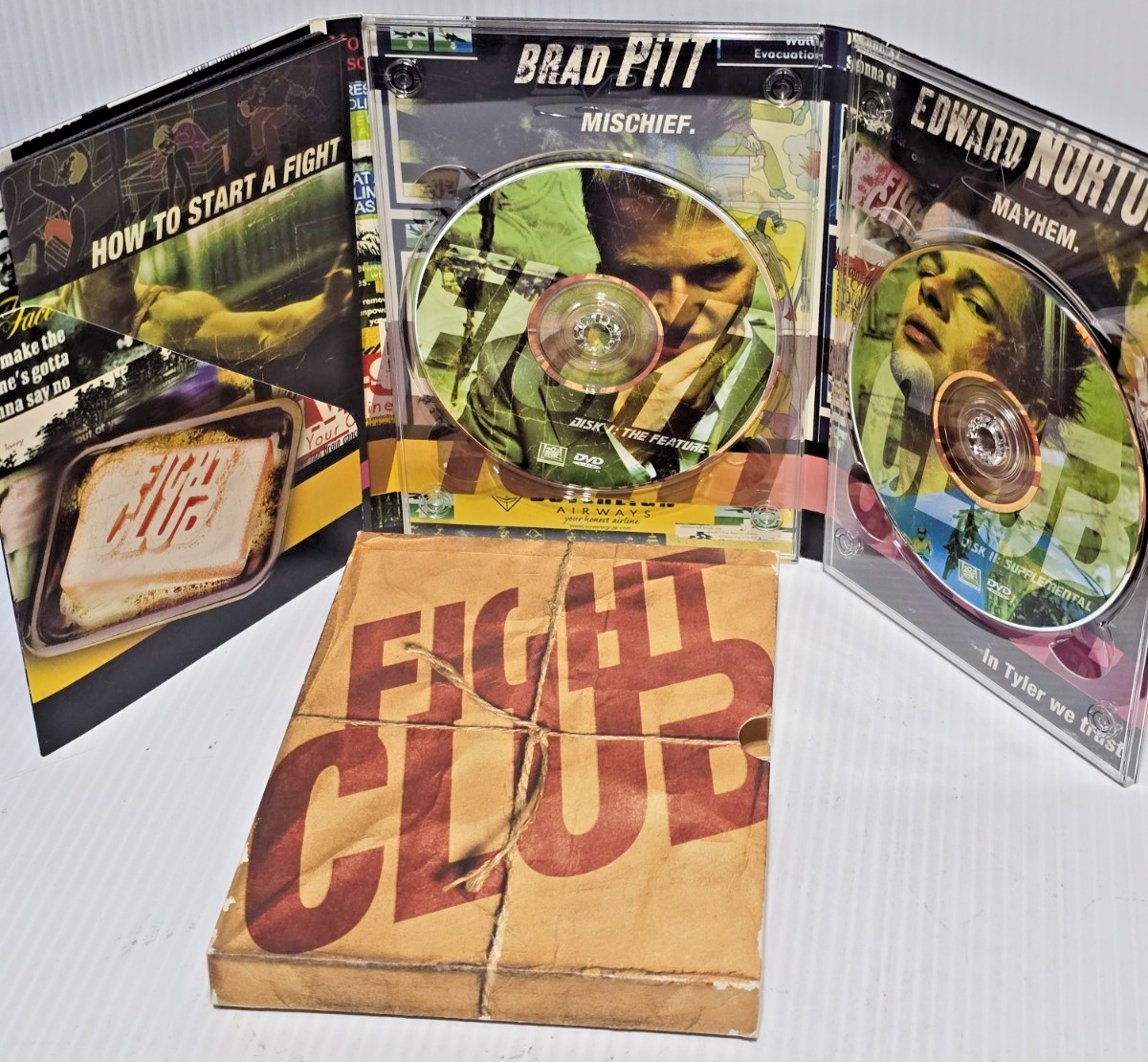 ☆FIGHT DO 66☆DVD&CD2枚組セット Fight Club (DVD 2000 / 2-Disc Set Special Edition) Brad Pitt