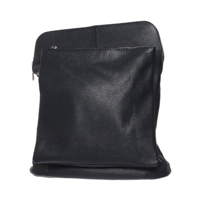 Borse in Pelle, Rucksack, Unisex (Erwachsene), Blau, Einfarbig, 29, 12 #guv