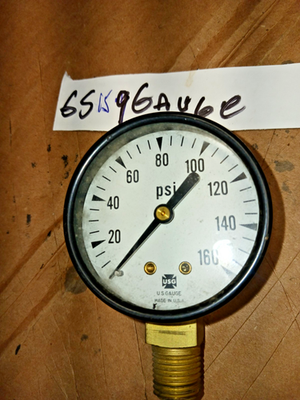 #ad 0 160 PRESSURE GAUGE USG #GS 99 15 8 $19.00
