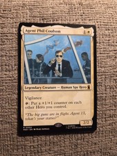 AGENT PHIL COULSON ~ NM ~ MTG 0004 MSH Marvel Superheroes