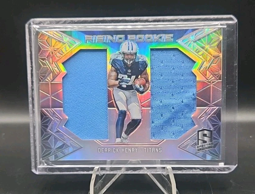 Derrick Henry Panini Spectra Rising Rookie Materials #12 Base