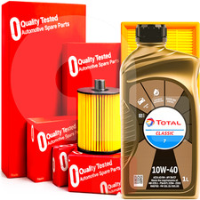 Kit Tagliando Fiat 500 Panda Lancia Ypsilon 312 - 1.2 BENZINA + 3lt olio 10w40