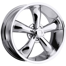 Vision 142 Legend 5 20x8.5 5x120 +32mm Chrome Wheel Rim 20" Inch