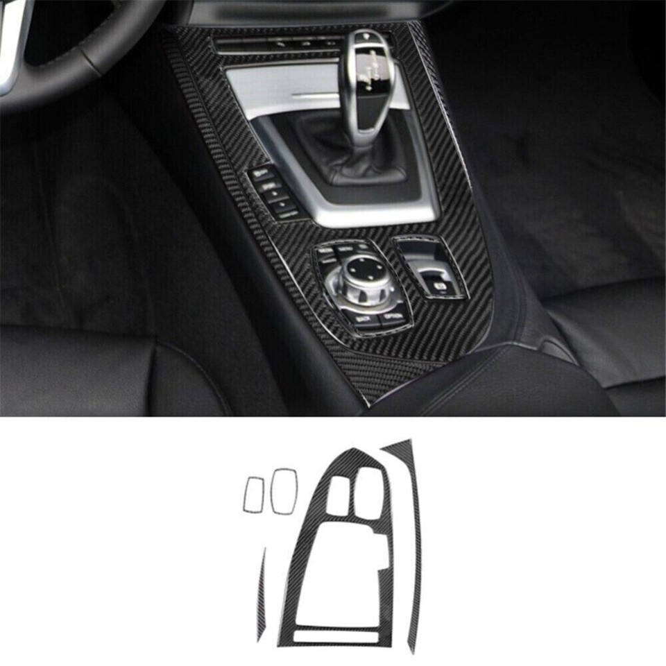 38Pcs Real Carbon Fiber Full Interior Cover Dash Trim Kit For BMW Z4 ...