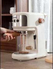 Gemilai 3023 Espresso Machine 15-Bar Pump, 1100w, Steam Wand, 1.1 L Water Tank