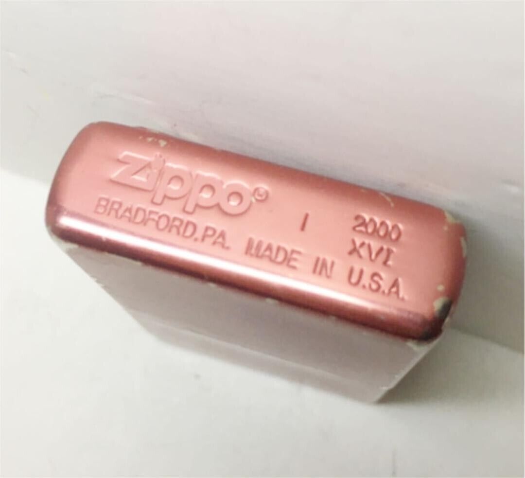 Used Zippo Gundam 2000 Char Red Comet extremely rare lighter Japan 101