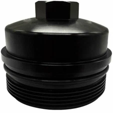 For 2003-2007 6.0L/6.4L FORD POWERSTROKE Engine- Billet Aluminum Oil Filter Cap