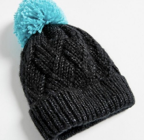 urban outfitters chevron knit beanie 
