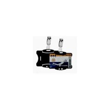 Image of 8118/01 Durable Security Pass Holder Pack of 25 Black