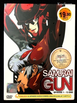 Dvd Anime Samurai Gun Complete Tv Series 1 13 End English Dub Version Ebay