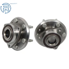 For Chevy Traverse GMC Acadia Buick Enclave 2× Front Wheel Hub Bearings 3.6L