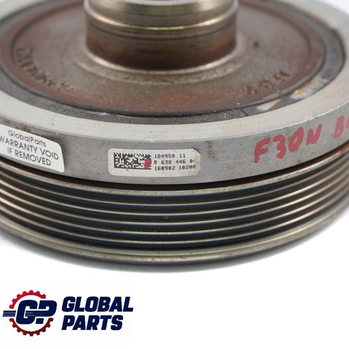 BMW F20 F21 F30 F32 LCI Crank Pulley Vibration Damper Engine B48 Petrol 8638446 - Picture 7 of 12