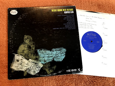Memphis Slim Messin' Around with the Blues 1976 King Records KS 1082 Piano PROMO