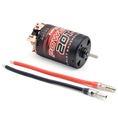 20T Brushed Motor High Speed Large Torque for 1/10 1/12 RC Car Wltoys Traxxas