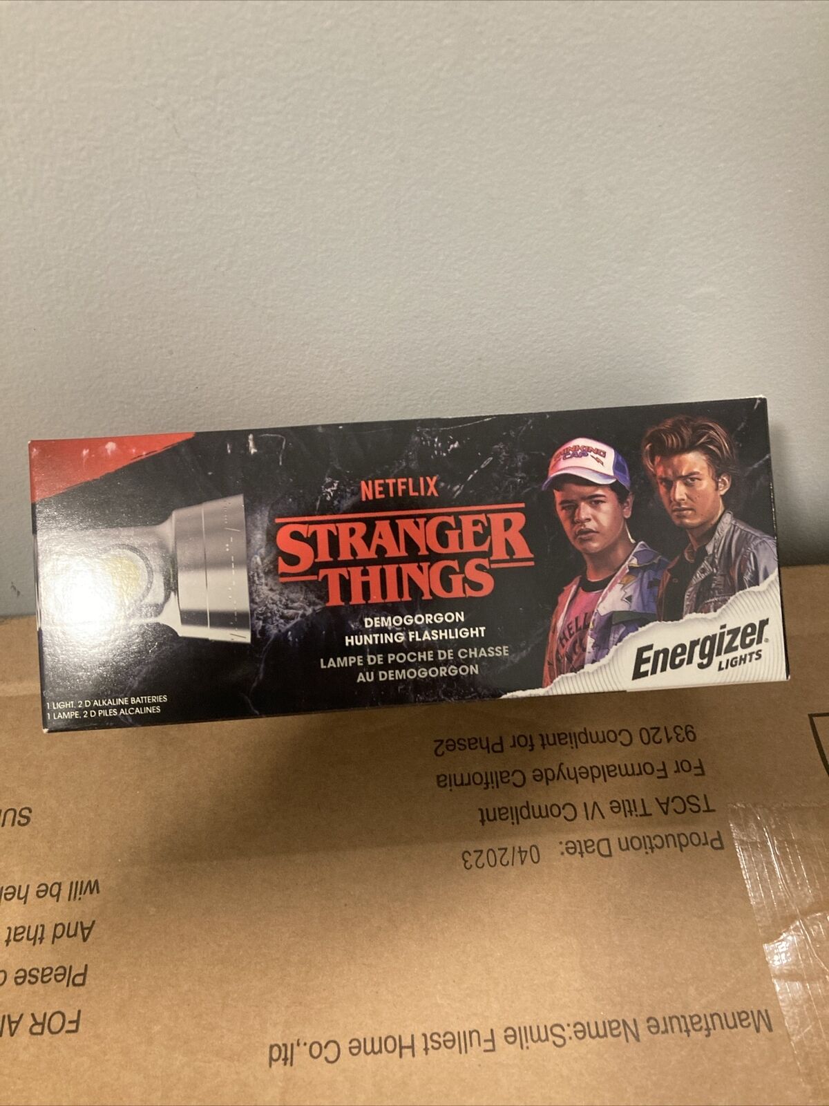 New Stranger Things Demogorgon Hunting Flashlight Netflix Energizer Lights