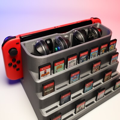 3DCL1CRAFT Nintendo Switch Dock XL Organizer