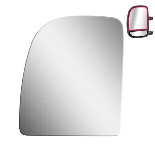 Upper Mirror Glass for 1999-2007 Ford F250 F350 F450 Super Duty Driver Side LH