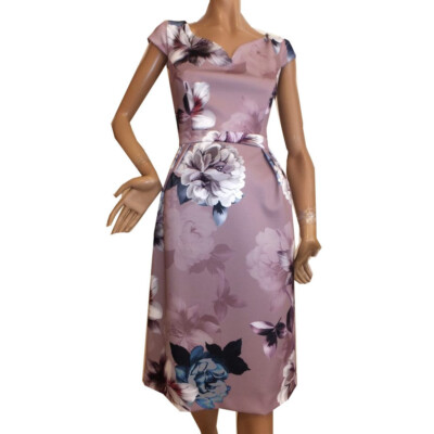 Kleid Swing rose-blau Gr 38 -   9147SK3