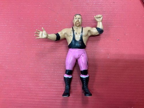 WWE WWF LJN Jim The Anvil Neidhart Loose Action Fi...