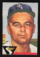 1953 Topps #145a Harry Dorish Chicago White Sox Baseball Card Trimmed