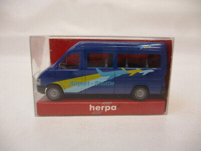 X-34533	Herpa 1:87 VW LT/96 Bus Hochdach Airport-Shuttle, sehr guter Zustand