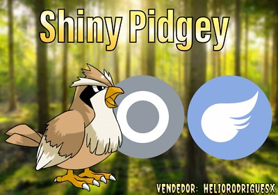 Nintendo Shiny Pidgey Let's Go Pikachu Pokemon: Let's Go
