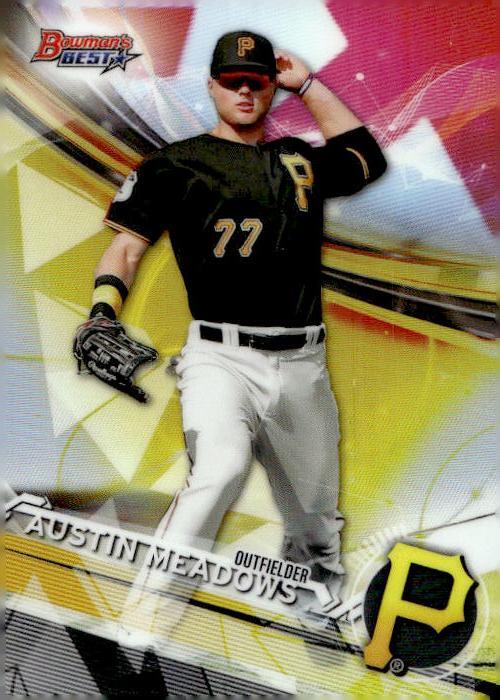 2017 Bowman's Best #TP-2 Austin Meadows Top Prospects Refractor