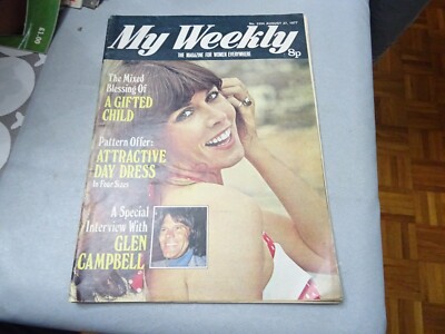 My Weekly The Magazine for Women Everywhere - Aug 27th 1977 - Glen Campbell