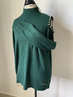 new MICHAEL KORS womens TOP sweatshirt Pullover Tunic