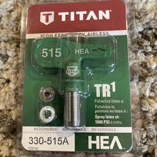 Titan Reversible Airless Spray Tip Green 1000 Psi 330-515a Brand New