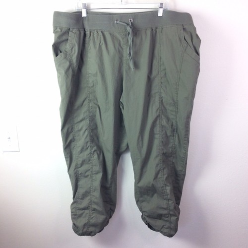 Torrid Green Ruched Drawstring Pants 