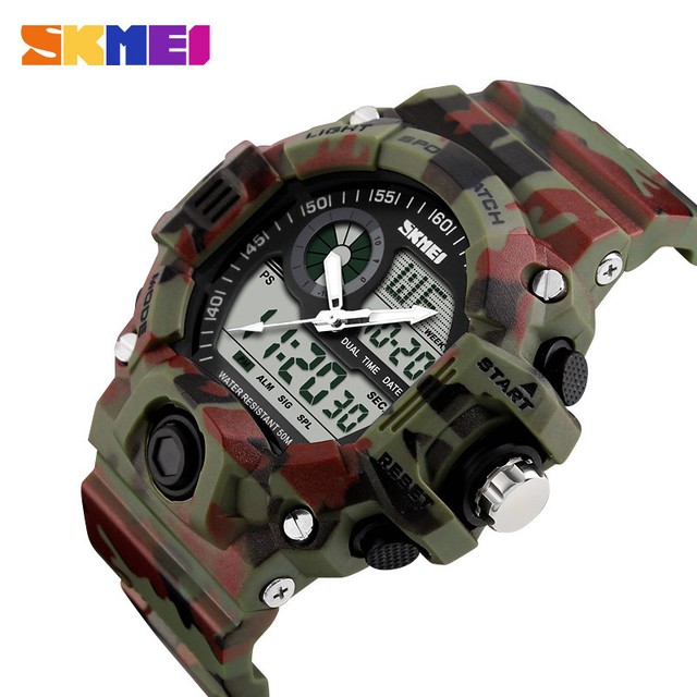 skmei watch military time