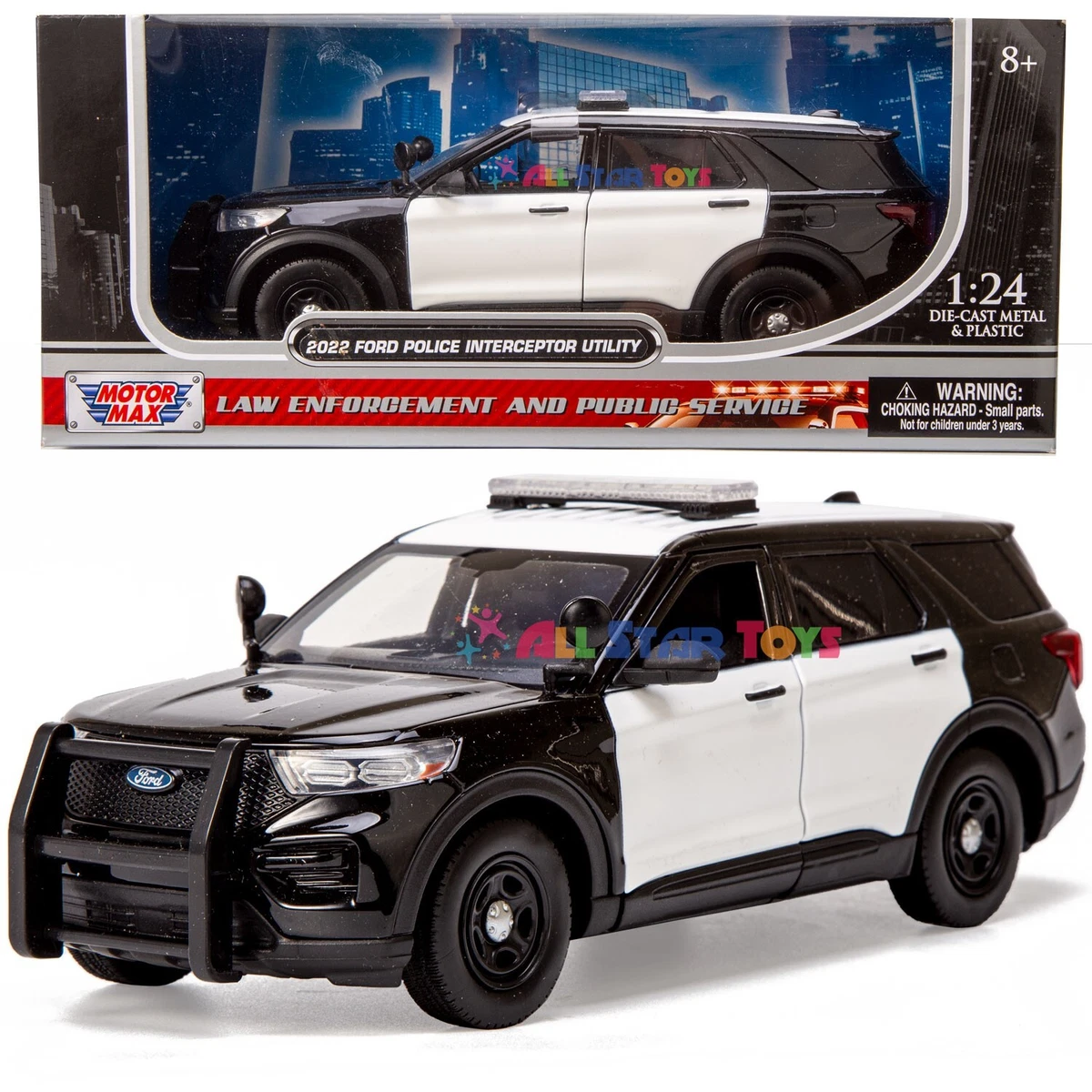 Motormax police sale cars 1 24