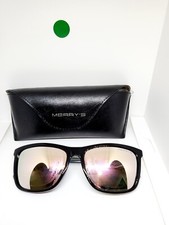 Merry's S8286 Sunglasses Black 56-16-140 W/ Mirror Lens