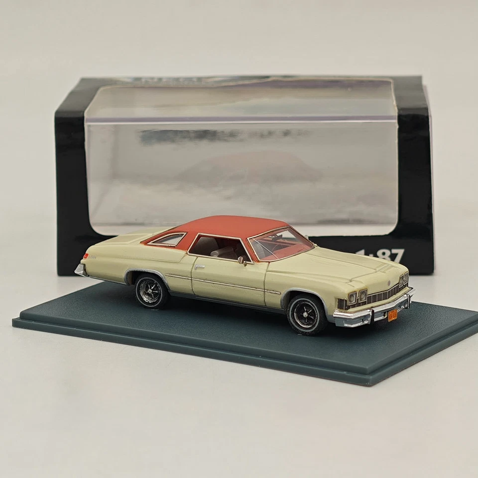 MODELOS A ESCALA 1/87 NEO Buick LeSabre HT Cupé Beige Resina Coche Colección Limitada Foto 3 de 4