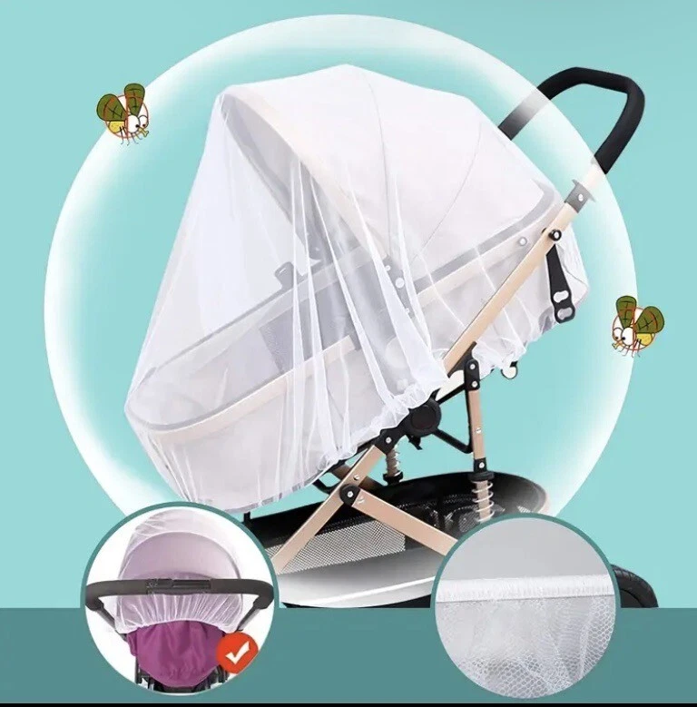 Baby Mosquito and Bugs Net for Stroller, Small Crib, Bassinets and Cradles - Image 4 of 4