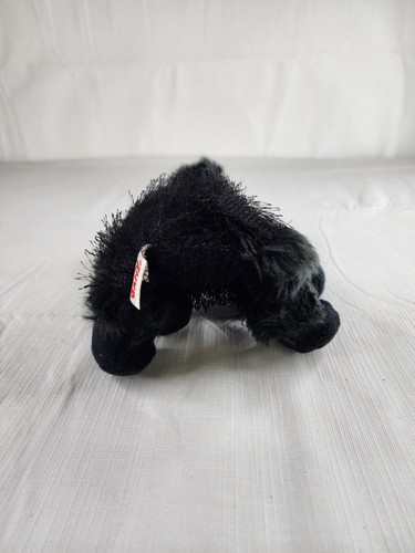 Ganz Webkinz Black Poodle Plush Stuffed Puppy Dog Shaggy No Code - Picture 3 of 7