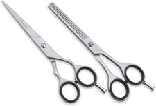 Professional Salon Hair Cutting-Thinning Scissors Barber Shears Hairdressing Set