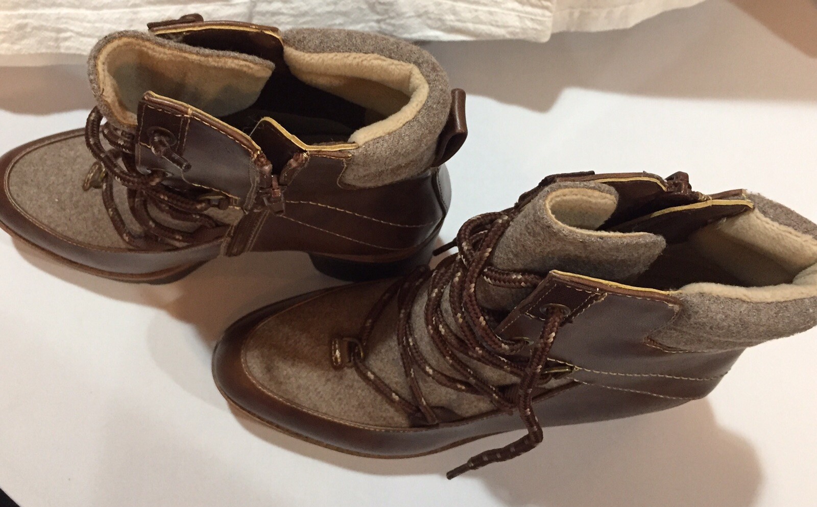 Naturalizer Madie Ankle Boots, Women's Size 7.5 M, Brazil Nut NEW MSRP ...