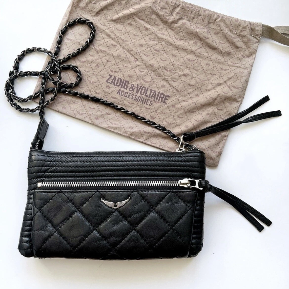 Zadig Voltaire Rock bag, Women's Fashion, Bags & Wallets, Cross-body Bags  on Carousell