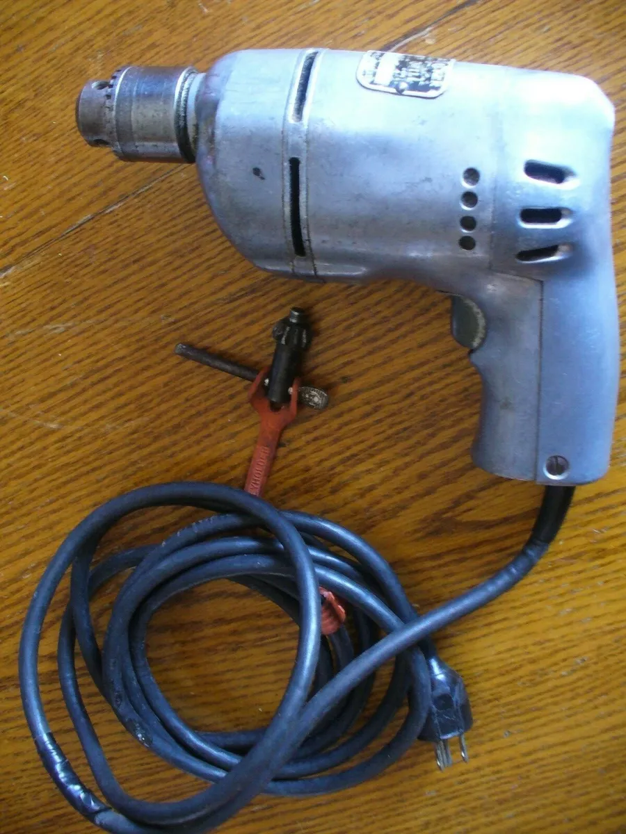 The Most Popular Corded Drill in History, Black & Decker 1980's Home  Utility 