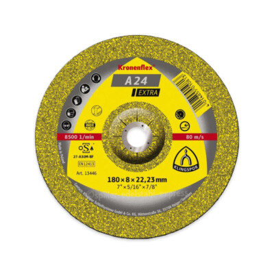 10x Klingspor Schruppscheibe A24 Extra Trennscheibe Ø 100mm 115 mm 125mm 150mm