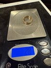 Vintage Two Tone Gold Patterned Band 14k — photo 2