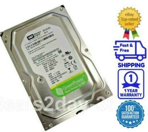 Hard Disk WD 1TB Usato - Per DVR CCTV, PC, 64MB Cache Sata 6gb S Testato E N 399371 - Foto 9